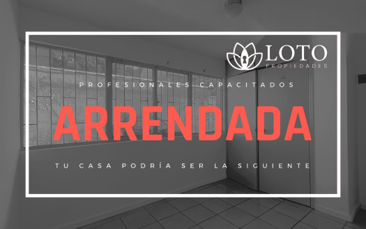 ARRENDADA nueva